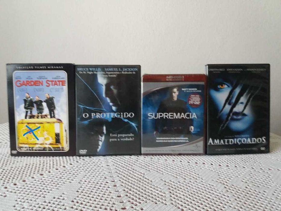 DVDs - Originais (alguns ainda selados), por 1 euro cada