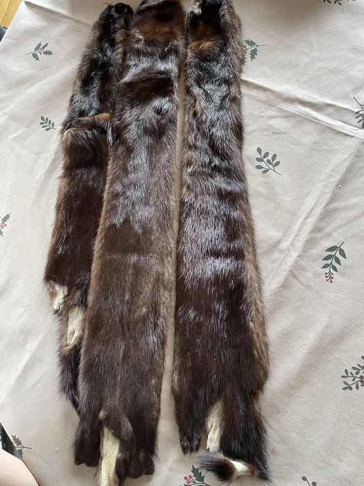 Норка шкурка 3шт