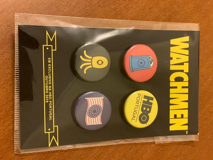 Pins Watchmen exclusivos HBO NOVOS (2019)