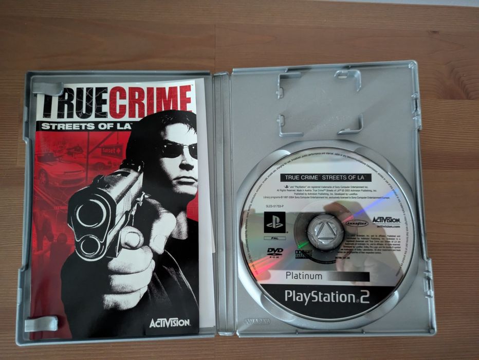 Jogo PS2 ( PlayStation 2 ) True Crime - Streets of L.A. (Opt. Estado)