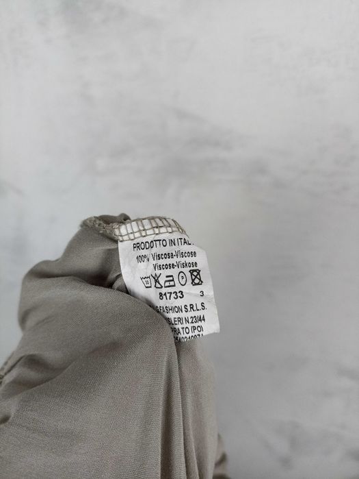 Nowe fango beżowe spodnie alladynki haremki szerokie nogawki wide leg 100% wiskoza viscose boho