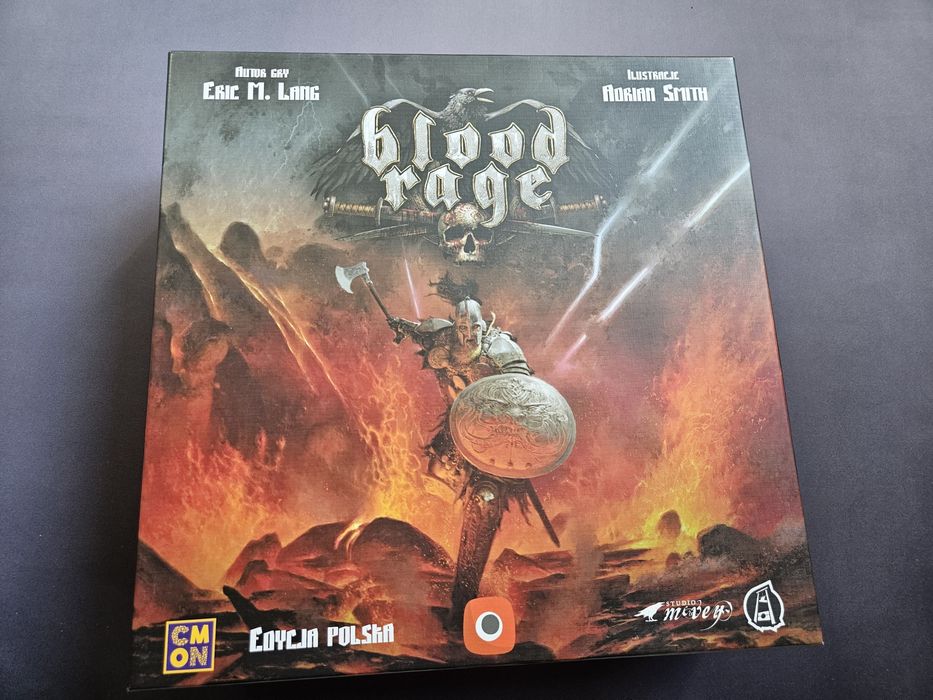 Bloodrage PL + insert od redrewno
