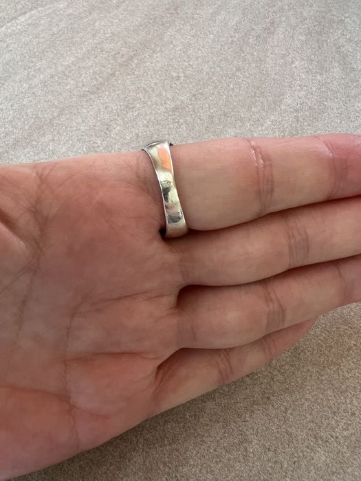 Srebrny męski sygnet