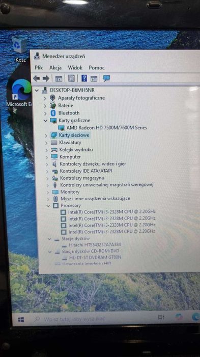 Laptop Sony VAIO 320/4GB Intel Core I3/HDD/WIN10