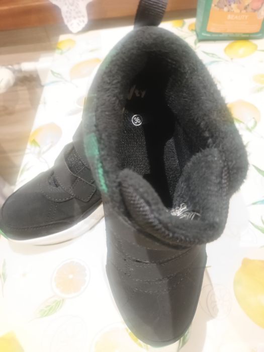 Buty chłopięce zimowe