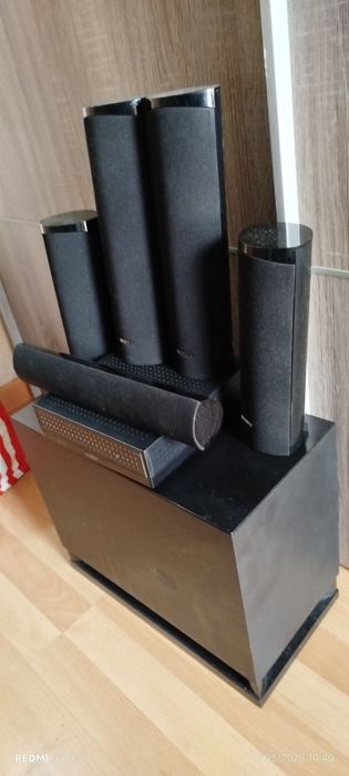 Sistema de som e bluerey