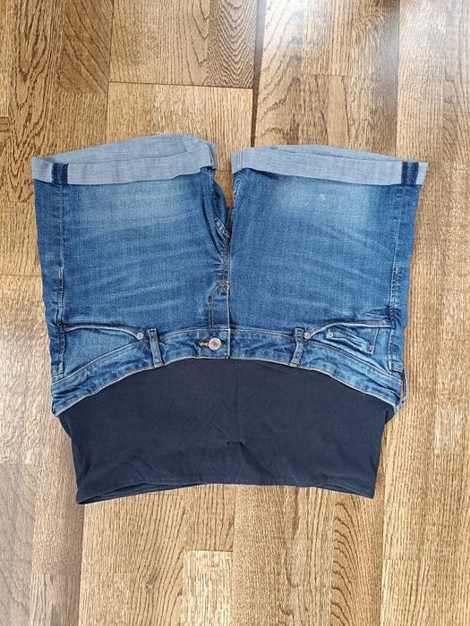 H&M Mama krótkie spodenki ciążowe r. 44