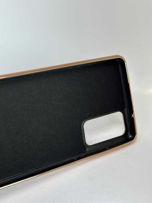 Samsung S20FE Obudowa Etui Case Czarno-Złoty kod 825