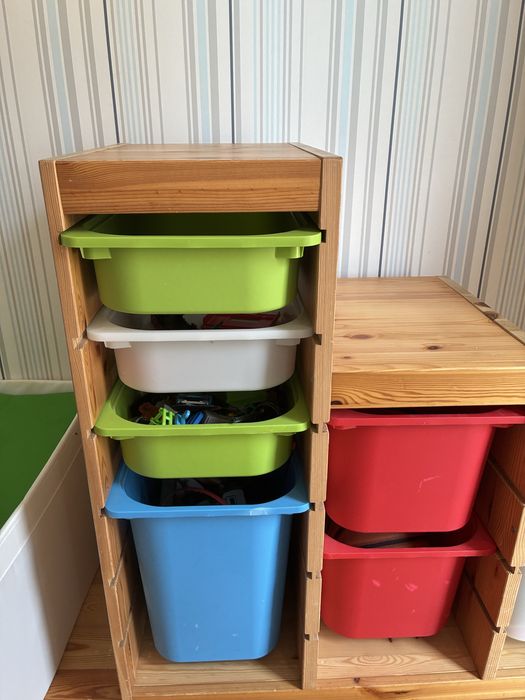 Movel arrumaçao Trofast IKEA em pinho