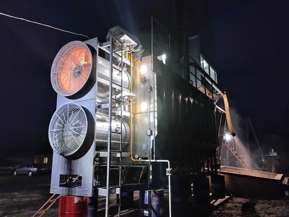 Зерносушарки Зерносушилки Сушки зерна Мобільні зерносушарки Нові і Б/В