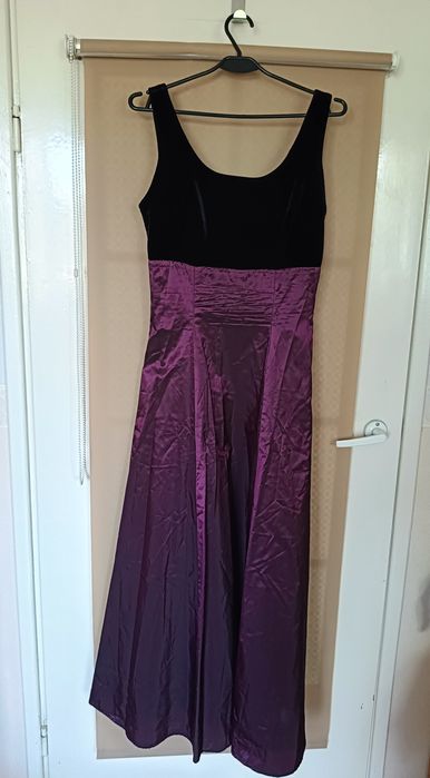 Sukienka długa goth gotycka bal studniówka