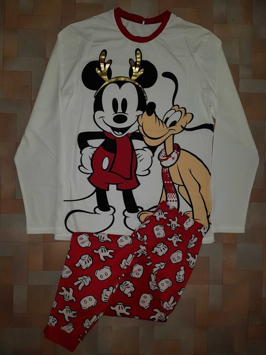 Комплект Primark George Mickey пижама новогодняя XS-S р-р