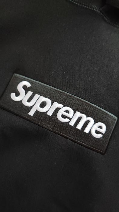 Bluza Supreme Black Box logo rozmiar L