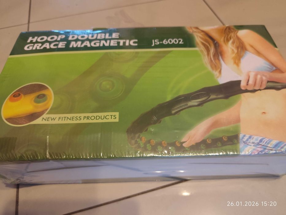 Hula hop Hoop double grace magnetic js-6002 nowe