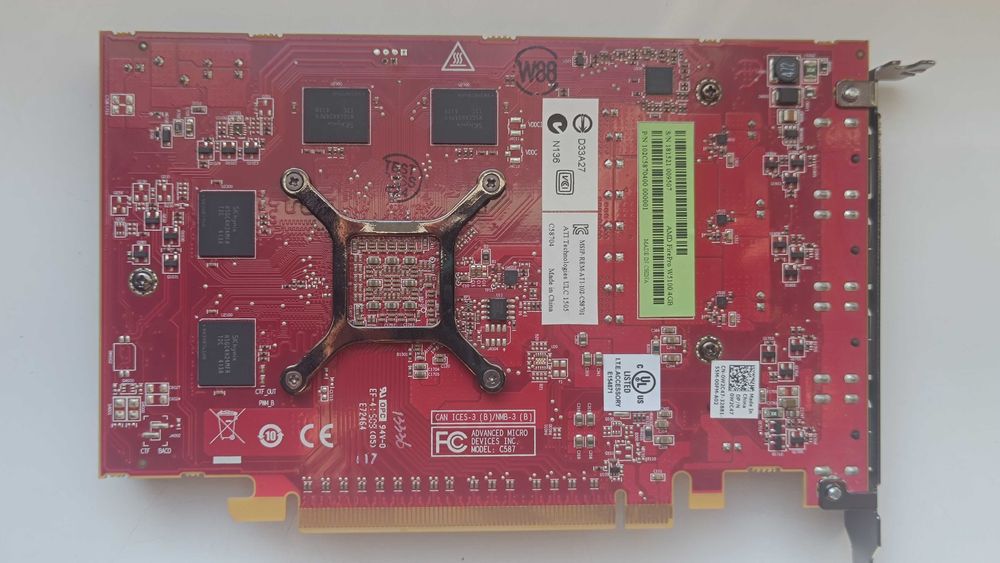 Karta graficzna AMD FirePro W5100 4 GB do Komputer PC Display Port