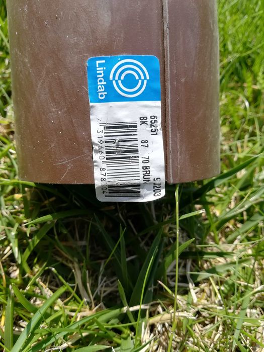 Kolanko, wylewka, kolano wylewowe, rynna metalowa 87mm, Lindab, Kraków