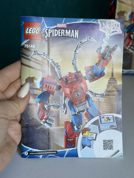 Набір lego marvel super heroes «робокостюм людини-павука»