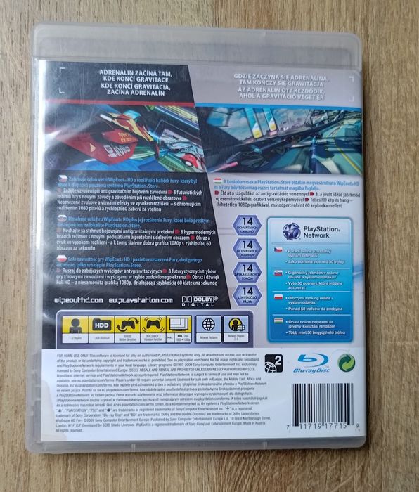 Gra PS3 Wipeout collection