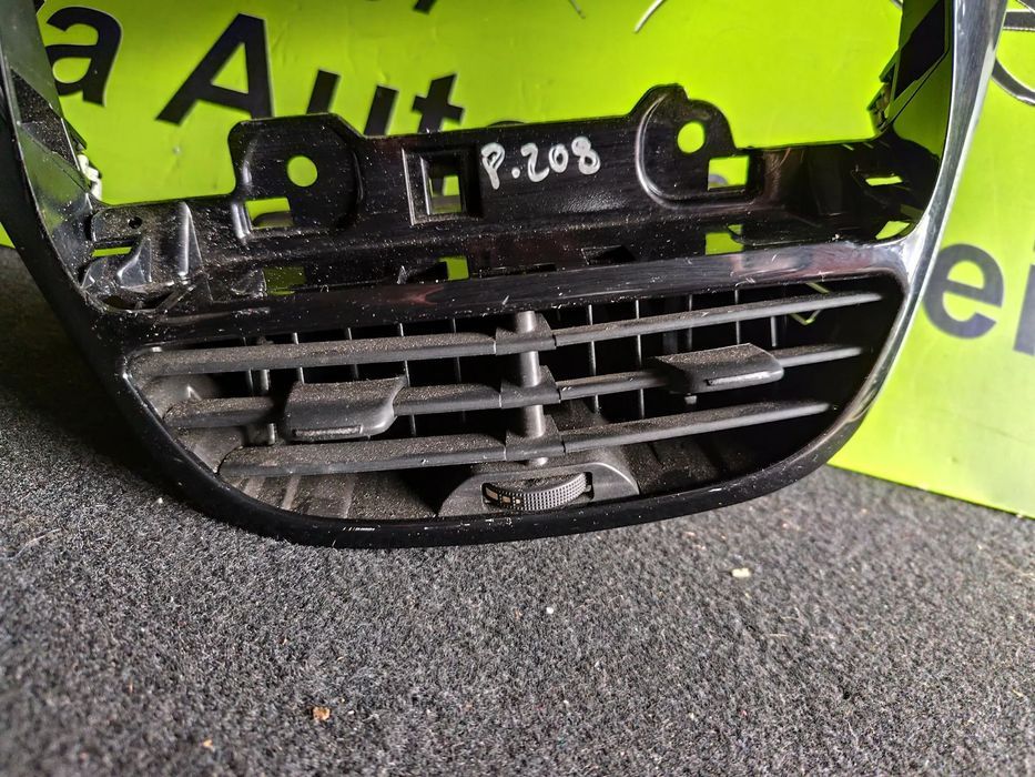 PEUGEOT 206 207 208 GRELHA VENTILAÇÃO TABLIER