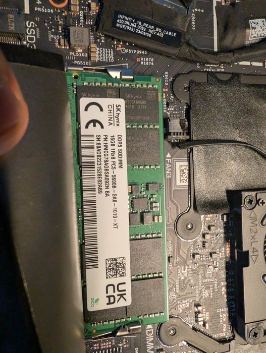 Оперативна пам'ять Hynix 32GB DDR5-5600 (2x16GB) SO-DIMM