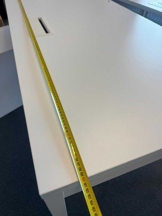 Biurko 160x80 białe stół biurka stoły biuro dom szkoła praca zdalna