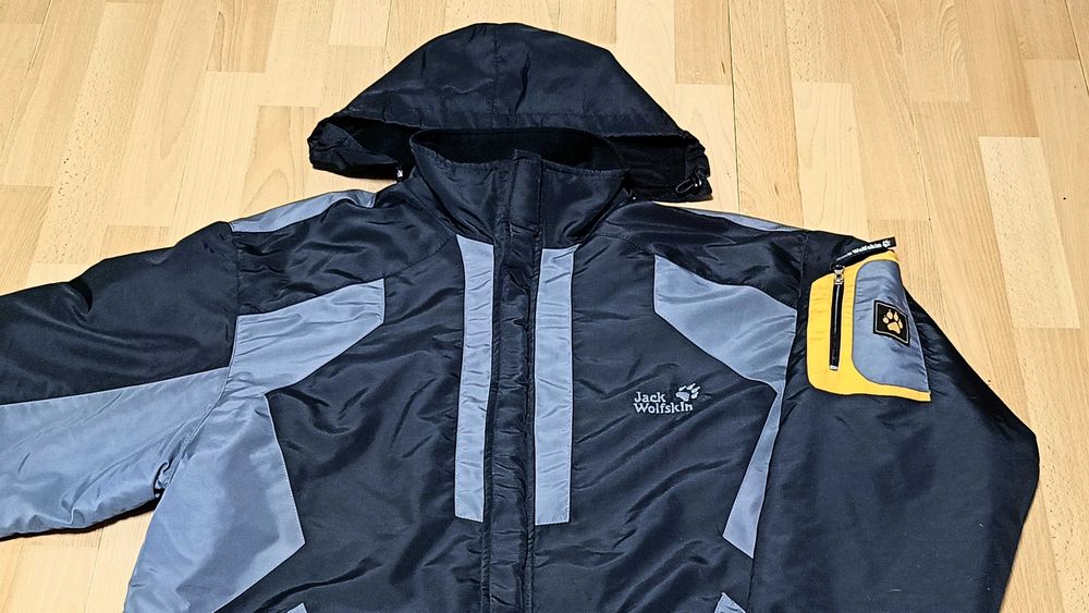 Kurtka turystyczna 3w1 JACK WOLFSKIN r.XXL stan bardzo dobry