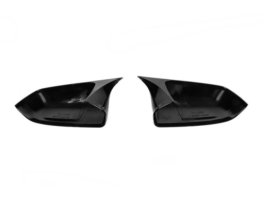 Mitsubishi Lancer X 2008- рр. Накладки на дзеркала BMW-Style (2 шт)