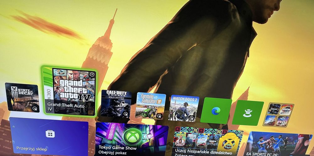 Gra GTA IV Polska Okładka Xbox360 360 Xbox One S X Series X