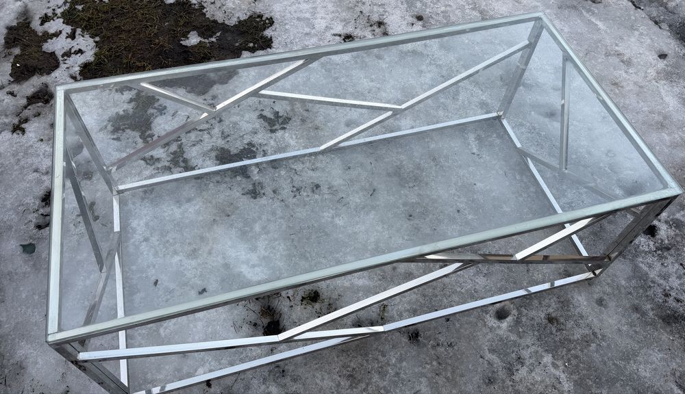 Stolik szklany kawowy