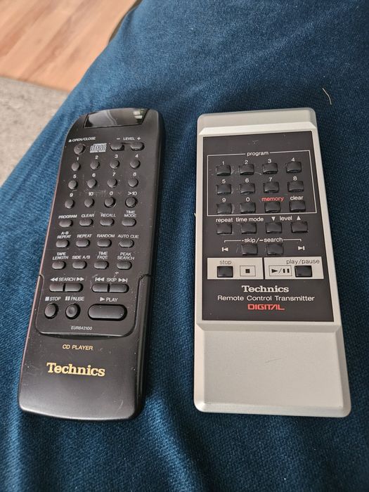 Pilot Technics cd player eur64183 i eur642100 oryginalne