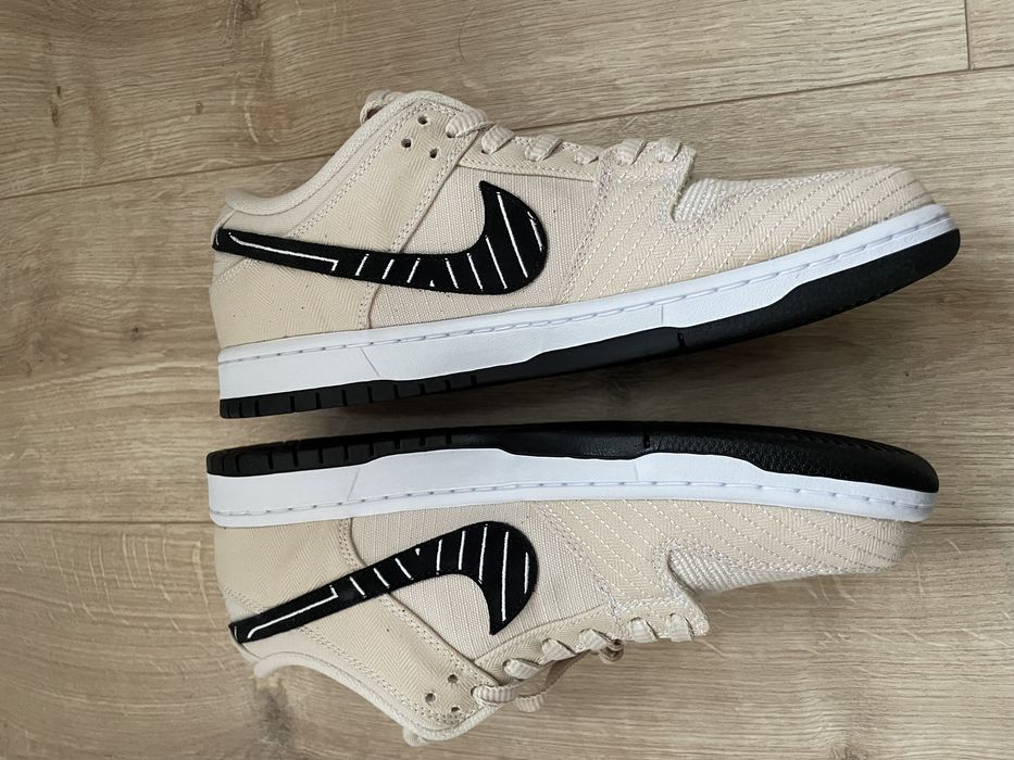 Albino&Preto x Nike SB dunk „Fossil”