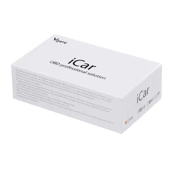 Діагностичний автосканер Vgate iCar2 Bluetooth 3.0 OBD - 2.