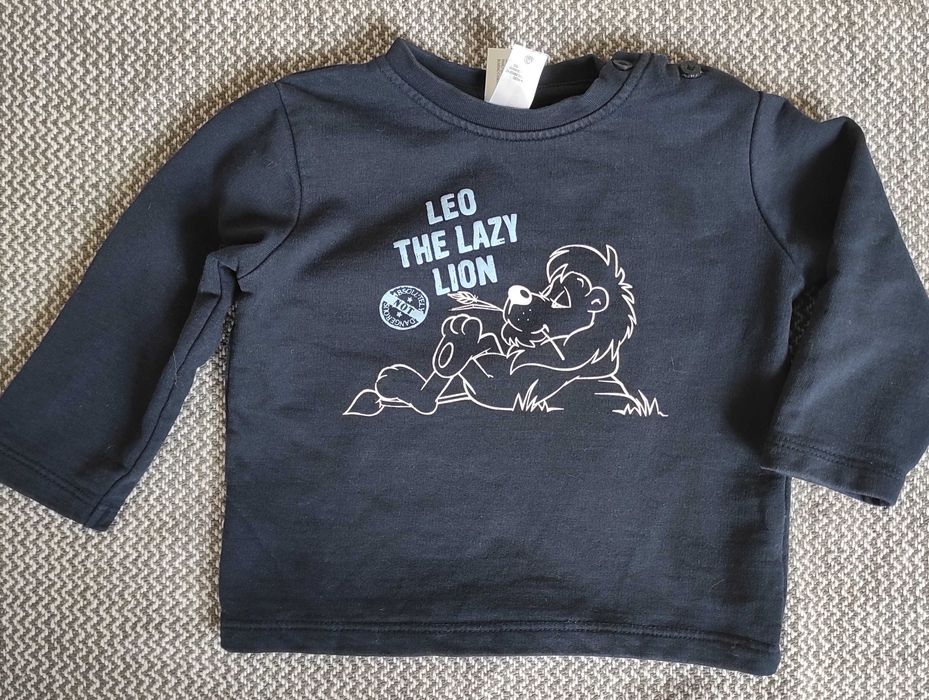 Mało używana granatowa bluza niemowlęca C&A