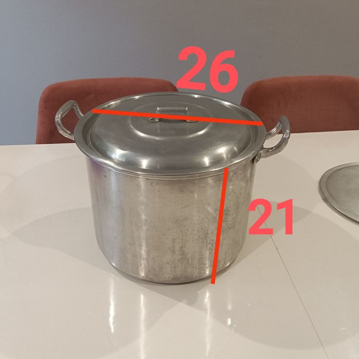 Tacho/panela grande em alumínio