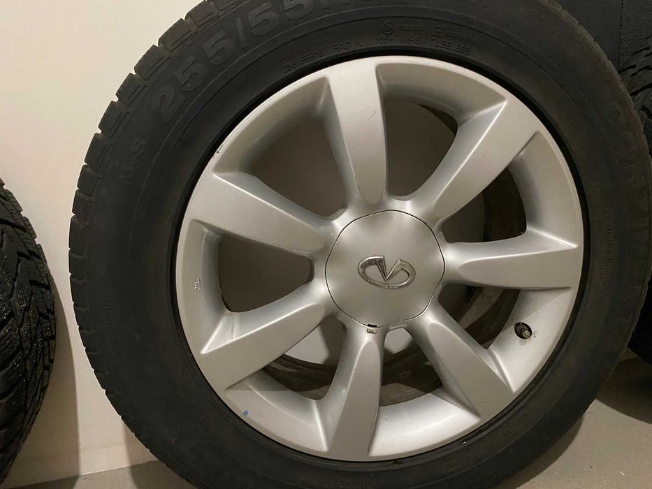 Alufelgi R18 INFINITI FX35 FX45 W SUPER STANIE oraz opony zimowe