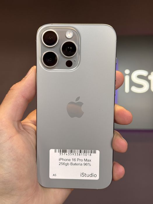 RATY 0% iPhone 16 Pro Max 256GB BATERIA 96% GWARANCJA 12 miesiecy!!!