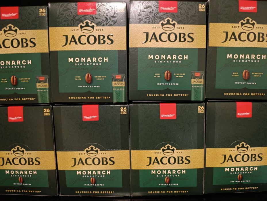 Розчинна натуральна кава в стіках Jacobs Monarch/Якобс Монарх