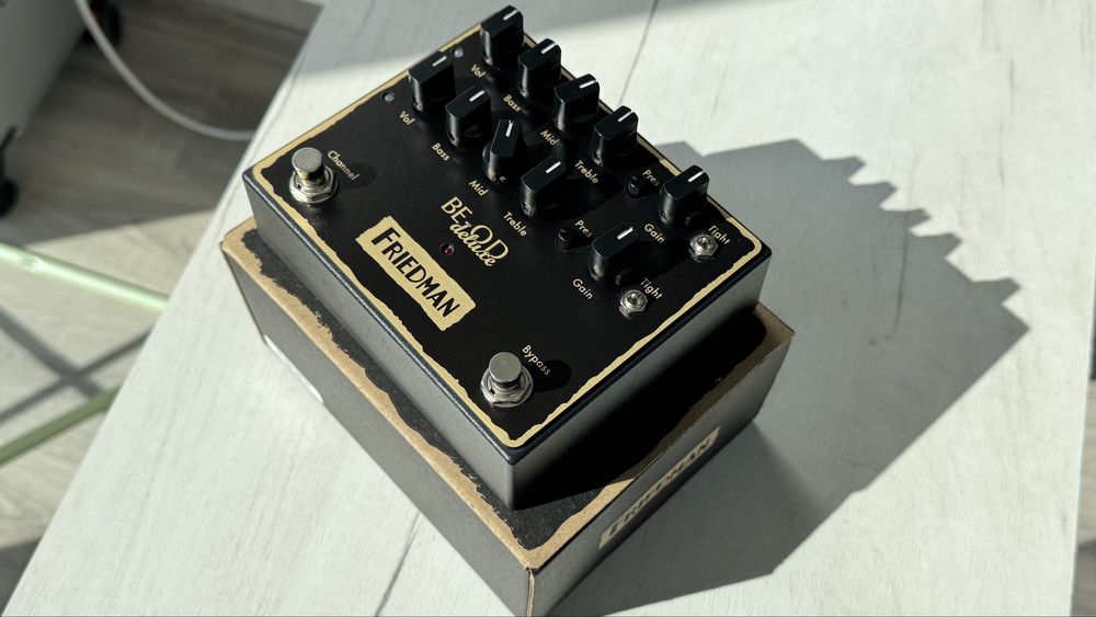 Friedman BE-OD Deluxe (distortion, overdrive, boss, mxr, jhs, wampler, bogner)