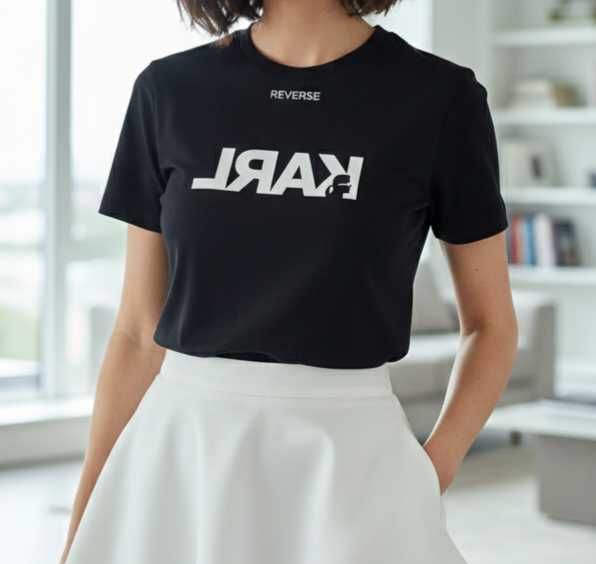 Oryginalny T-Shirt Karl Lagerfeld