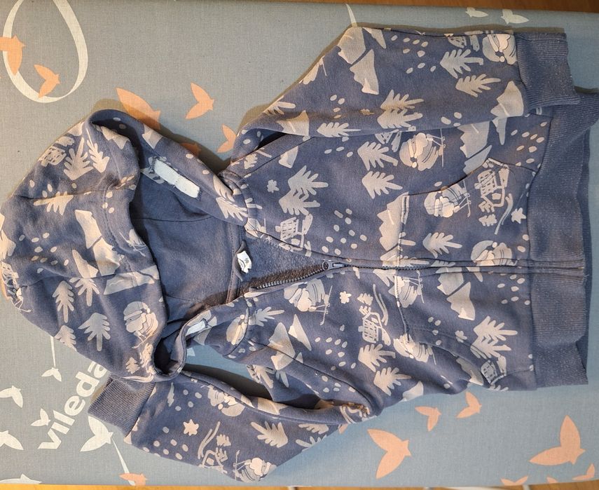 Bluza rozpinana, chłopiec, 86cm