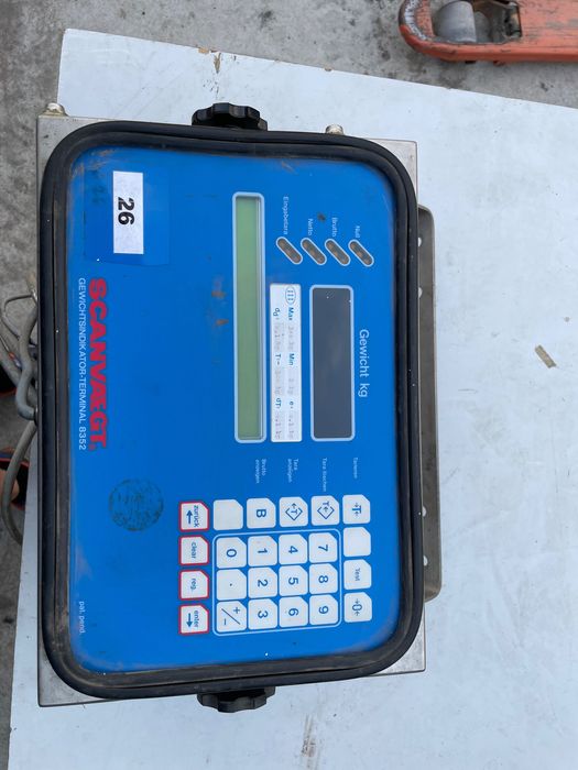 Waga przemysłowa Scanvaegt z wyświetlaczem 8352