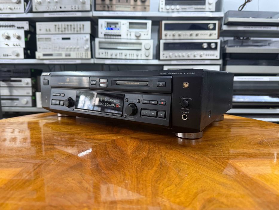 Oddtwarzacz MiniDisc i CD Sony MXD-D3 nagrywarka, Audio Room