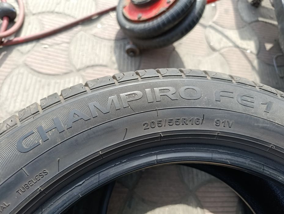 Шины 205/55 R16 GTRadial б/у лето  6.5мм пара  U6