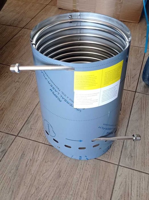 Wiadro na drewno, Podgrzewacz do jacuzzi basenu