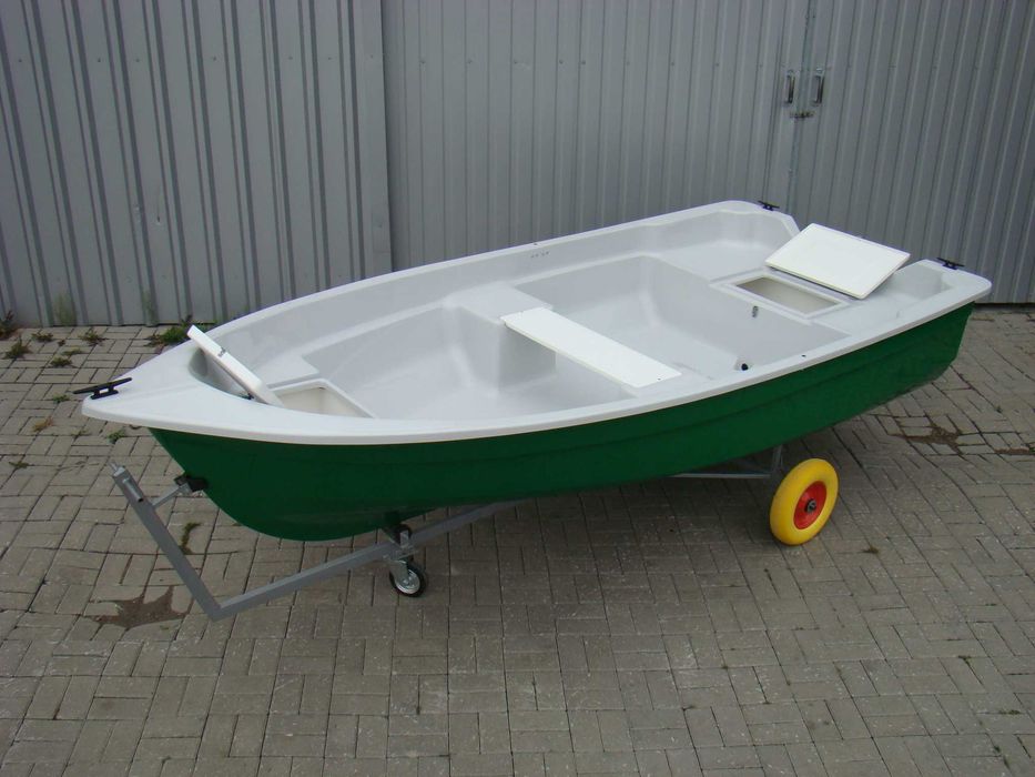 ! PROMOCJA ! łódź wędkarska wiosłowo-motorowa IWA 390 dwupłaszczowa