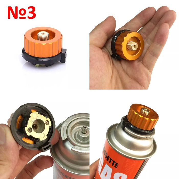 Перехідник для заправки туристичних газових балонів