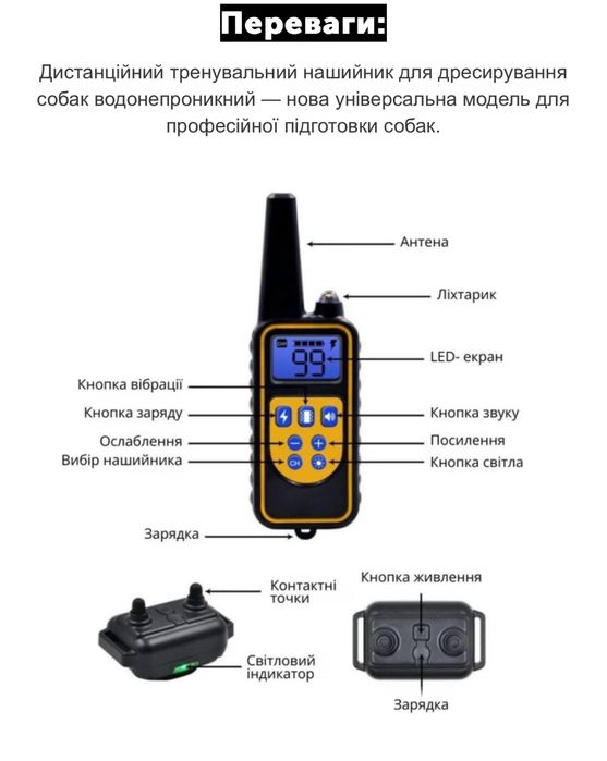 Нашийник для дресирування собак