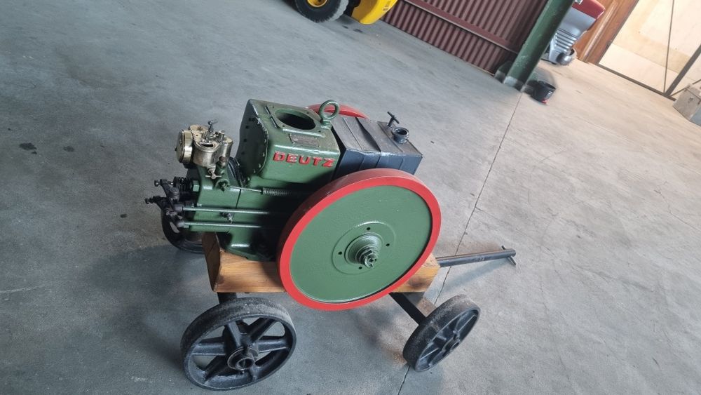Unikat 1927 r. Silnik Stacjonarny DEUTZ  OTTO MA – Ruchomy, Stan Kolekcjonerski!