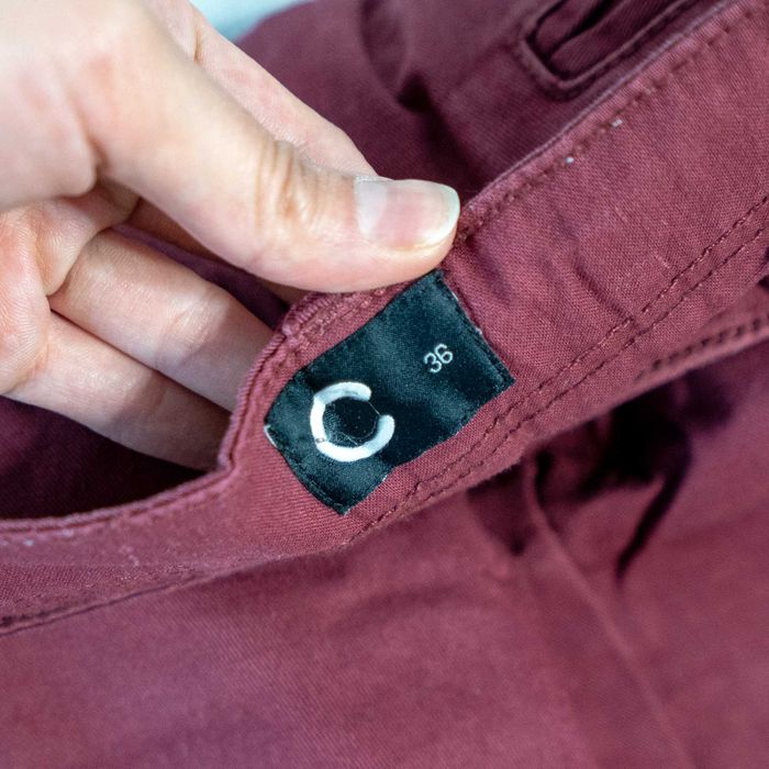 Spodenki Bordowe Cropp 36