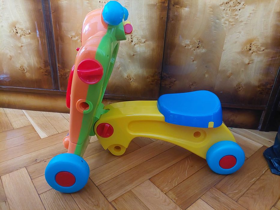 Smiki, Baby Walker, chodzik, pchacz interaktywny, 2w1